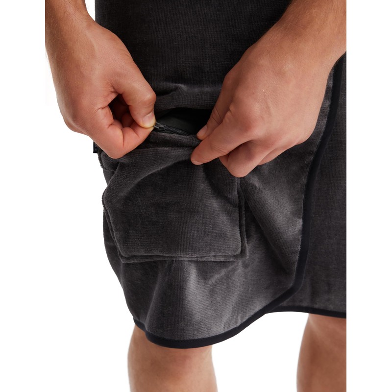 Morgenstern Sauna Kilt Men's Velcro Fastening 100% Cotton Terry Cloth,