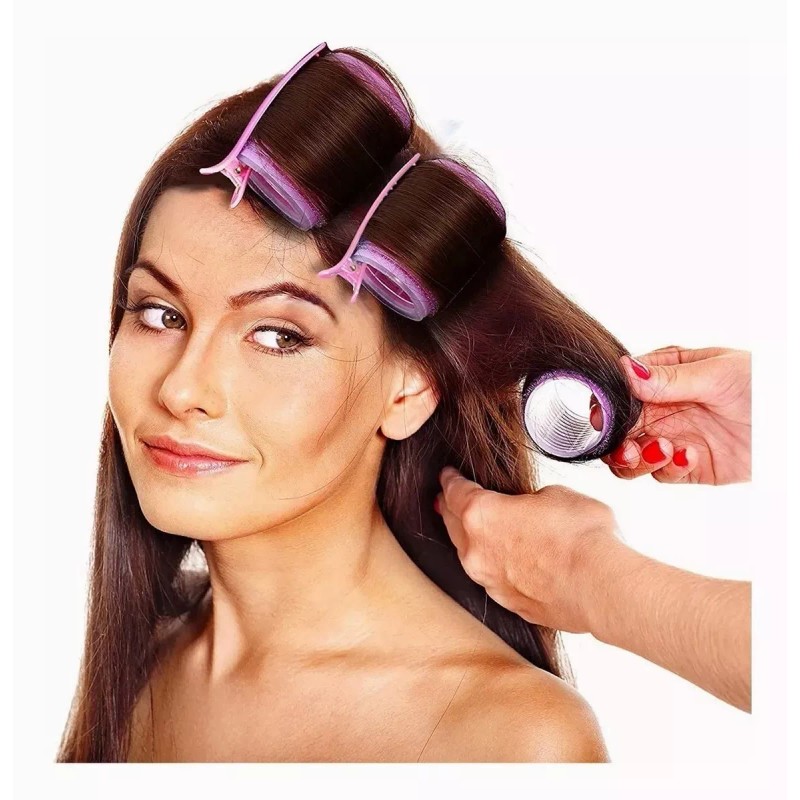 Palmera Mx 48 Pcs Bigudí Del Rodillo Abrazadera Plástica Para