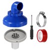 Lyreh 5pcs Pool Jet Nozzle Set, 360° Swivel Rotatable Pool