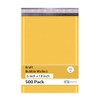 Small Kraft Bubble Mailers 6x10 inch #0 | Self Seal
