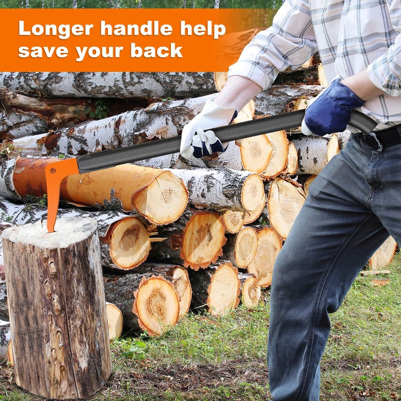 Dolibest 28" Pickaroon Logging Tool, Heavy Duty All Steel Log