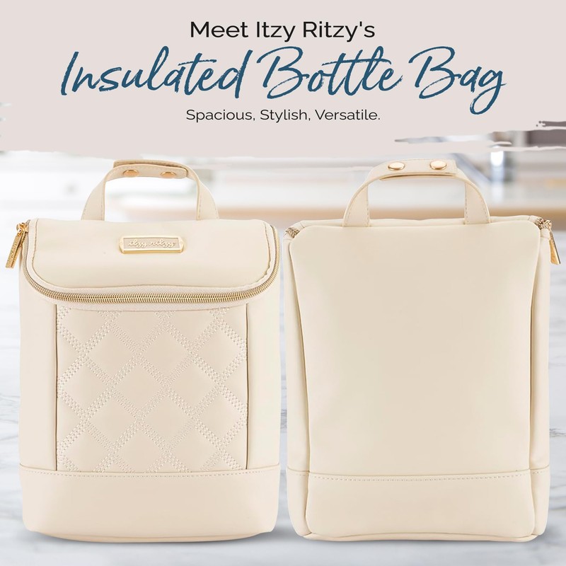 Itzy Ritzy Insulated Bottle Bag – Keeps Bottles Warm or
