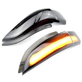 WEPARTICULAR - Luz indicadora LED dinámica para espejo lateral intermitente compatible con Toyota Corolla Camry Prius C Avalon RAV4 2013 2016 indicador intermitente secuencial espejo retrovisor LED