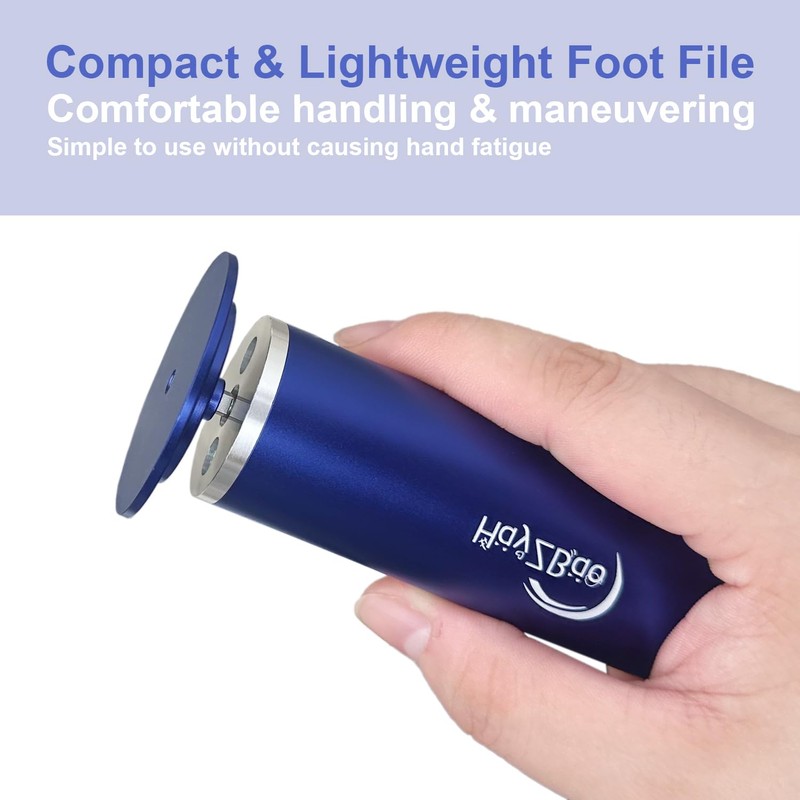 HayZBao Electric Foot File - High Torque,Callus Remover for Feet,Adjustable