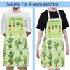 FUSTMW Gardener Apron for Women Men Gardening Apron with Pocket