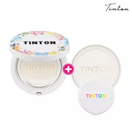 Shinsegae Live Shopping [신세계라이브쇼핑]틴톤 레인보우 대왕 선쿠션 본품1+리필1 [Shinsegae Live Shopping] Tintone Rainbow Giant Sun Cushion Set 1 + Refill 1 [Dot Case (1 main product + 1 refill)]