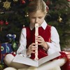 SANNIX 3 Pack 8 Hole Soprano Descant Recorder Instrument for