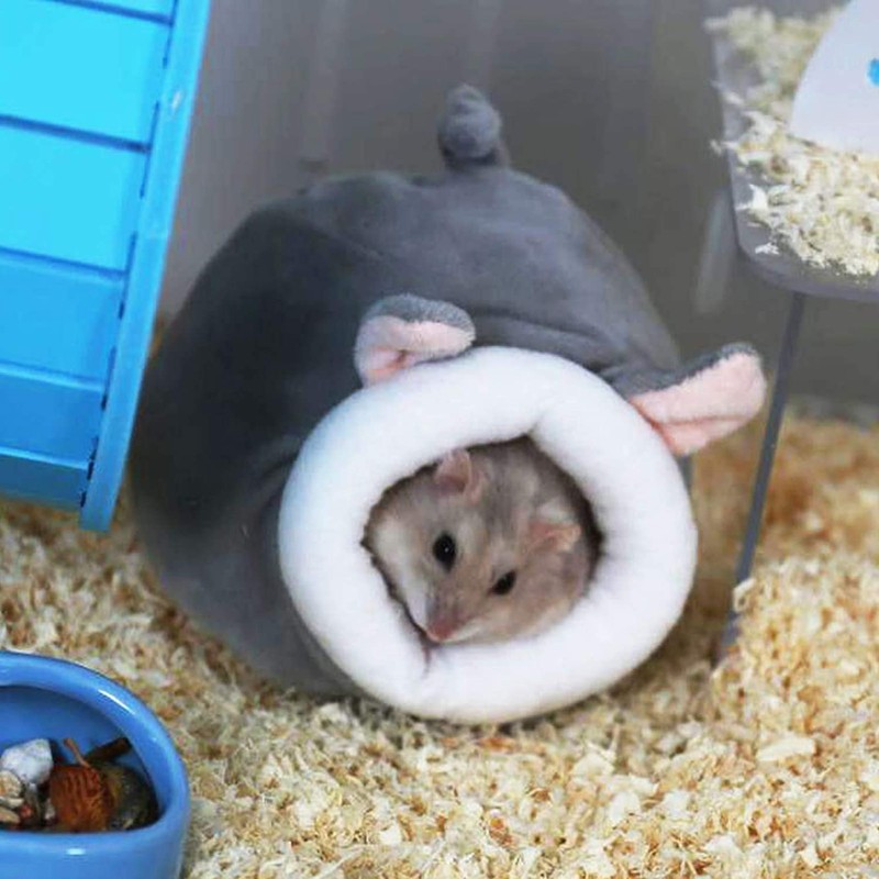 Bhina 2 Pieces Small Animal Bed Hamster, Animal Hamster Bed,