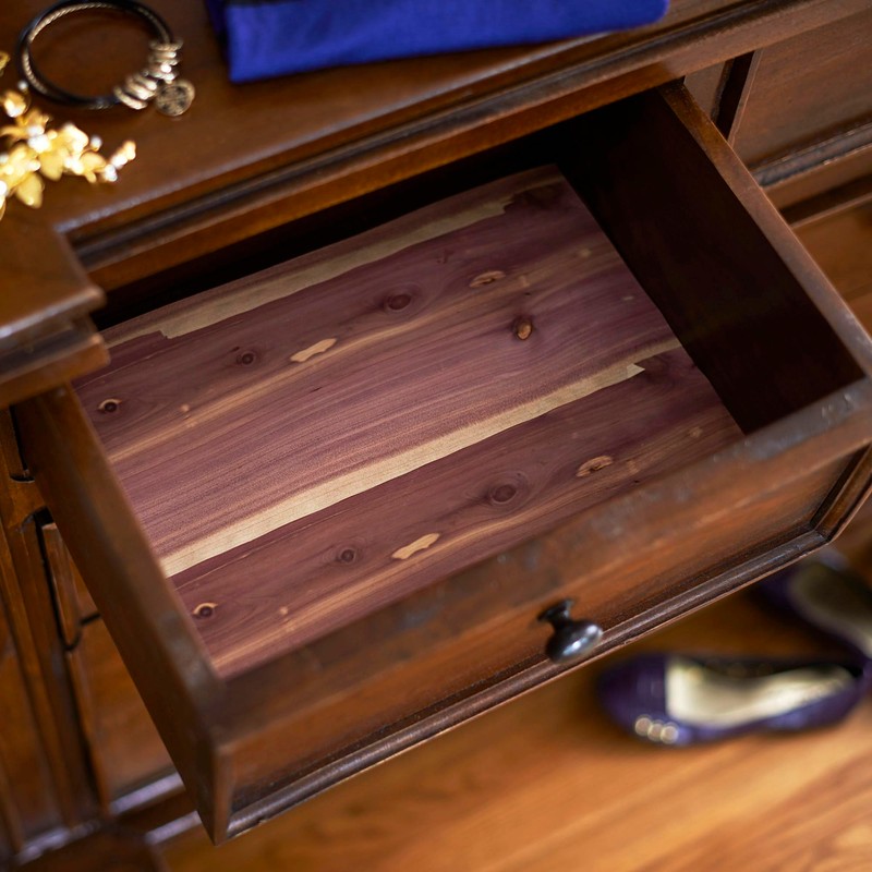 Household Essentials Cedar Drawer and Closet Shelf Liner, 6-Feet by