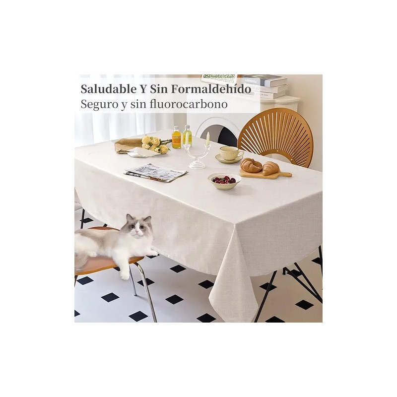 Mantel Para Mesa Rectangular Decoracion Comedor 1.41.8m