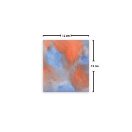 Le Jardin du Lin Printed Cotton Bags with Drawstring, Shopping Bag, Fabric Bag, Fabric Bag, Vegetable Bag, Reusable, Environmentally Friendly, Multipurpose, Foldable, Size: 12 x 15 cm