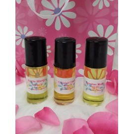 The Fragrance Lady 1.25 Oz Banana Coconut Perfume Body Oil Fragrance Roll On One Bottle Large