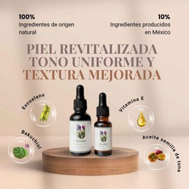 Nae Booster Bakuchiol Tuna 15ml Alternativa Natural al Retinol Regenerador Facial con Aceite de Tuna Org?nico Mexicano Para Manchas y L?neas de Expresi?n Todo Tipo de Piel Vegano 100%