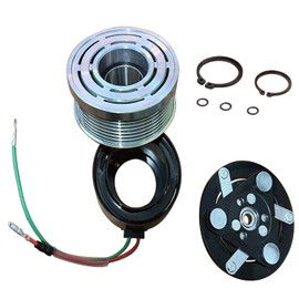38810-RNA-A01 AC Compressor Clutch Assy for Civic 1.8L 2006 2007 2008 2009 2010 2011 Auto Air Compressor Clutch Oil Assembly Kit Pulley Bearing Coil Plate 38810RNAA02