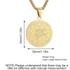 One Piece Halskette Herren Medaille Amulett Halskette Sieben Engel Siegel