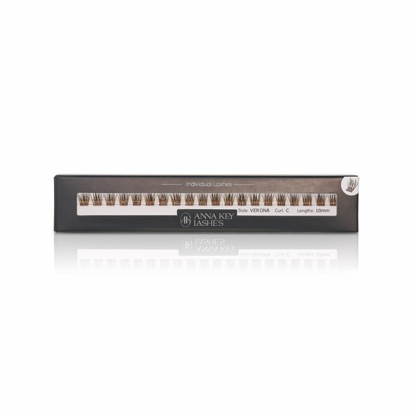 Falsche Wimpern Verona - Anna Key Lashes | 21 braune