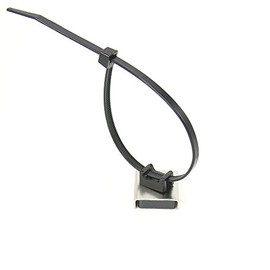 Magnetic Cable Tie Mount at Home, Office, or Classroom - 26 x 23 x 6.3mm Thick - 6.1kg Pull