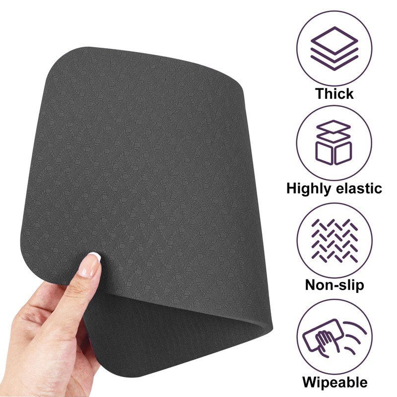 4 PCS Sewing Machine Foot Pedal Mat, Non-Slip Mat for