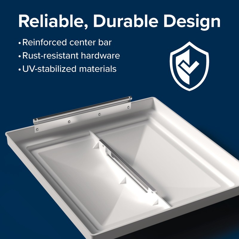 Camco Universal RV Roof Vent Replacement Kit — Fits Standard