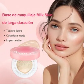 Boqilyne Base De Maquillaje En Cojín De Alta Cobertura Tono Blanco marfil
