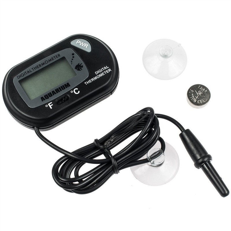 Zacro LCD Thermometer to Water Digital for Terrarium, Aquarium and