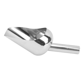 Large Capacity Stainless Steel Food Scoop, Multi Purpose Ice Shovel, Practical and, for Kitchen, Bar, Buffet, Parties and Weddings (S 19.7in)