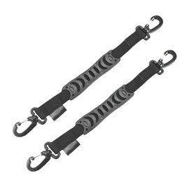 Kakalote 2pcs/Pack Skate Boots Carrier,Inline Roller Skates Shoes Hook Belt Skates Handle Buckle Hook,Skating Shoes Carrier with End Hooks(Size:35x2.5cm)