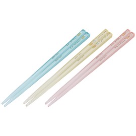 Skater AA2T-A Acrylic Clear Chopsticks, 6.5 inches (16.5 cm), Set of 3, Sumikko Gurashi, Made in Japan