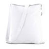 Westford Mill Unisex's WM107WHIT Wm107 Promo Sling Tote-White One Size