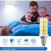 NS 4 Pack E12 20W LED Corn Light Bulb 5000K