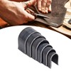6 Pcs Leather Die Cutter Tool Round Arrow Tail Shape