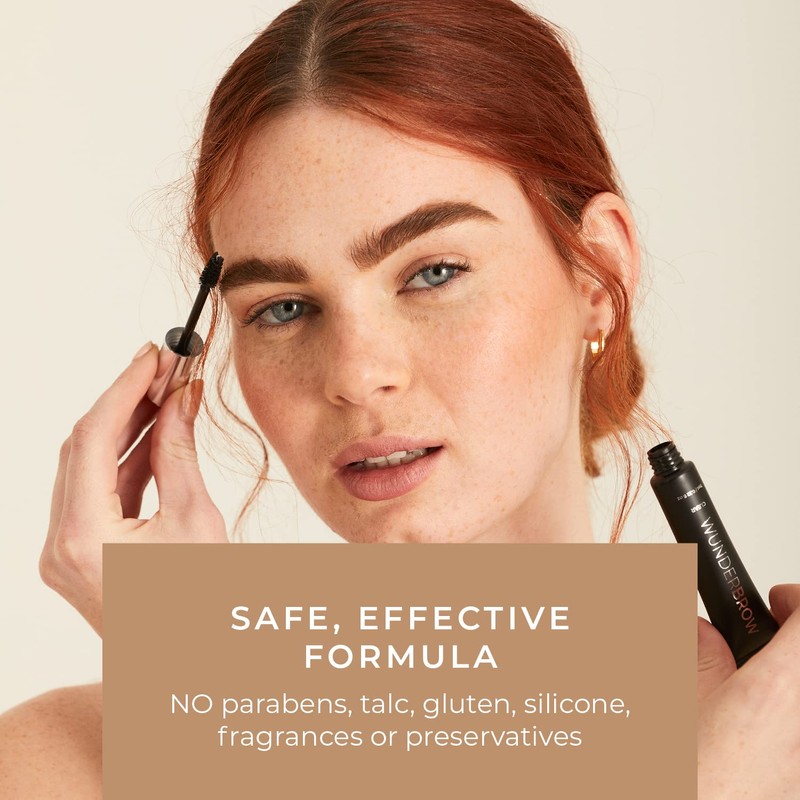 WUNDERBROW Clear Brow Gel, Brow Setting Gel Clear, Grooming Brow