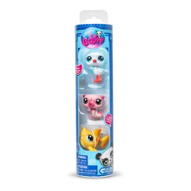 Littlest Pet Shop Bandai Pet Trio Tube Island Vibes | Each Pet Trio Tube Contains 3 LPS Mini Pet Toys 1 Accessory 1 Collector Card And 1 Virtual Code | Collectable Toys For Girls And Boys