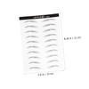 Baluue 4sheets Eyebrow Stickers of Hair-like Simulation for Women Easy