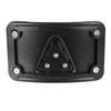 Curved Laydown License Plate Mount with Frame Harley License Plate
