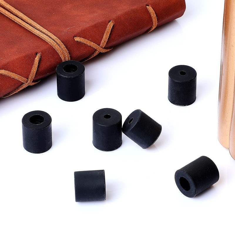 Honoson 8 Pcs 3D Printer Heatbed Parts Silicone Leveling Solid