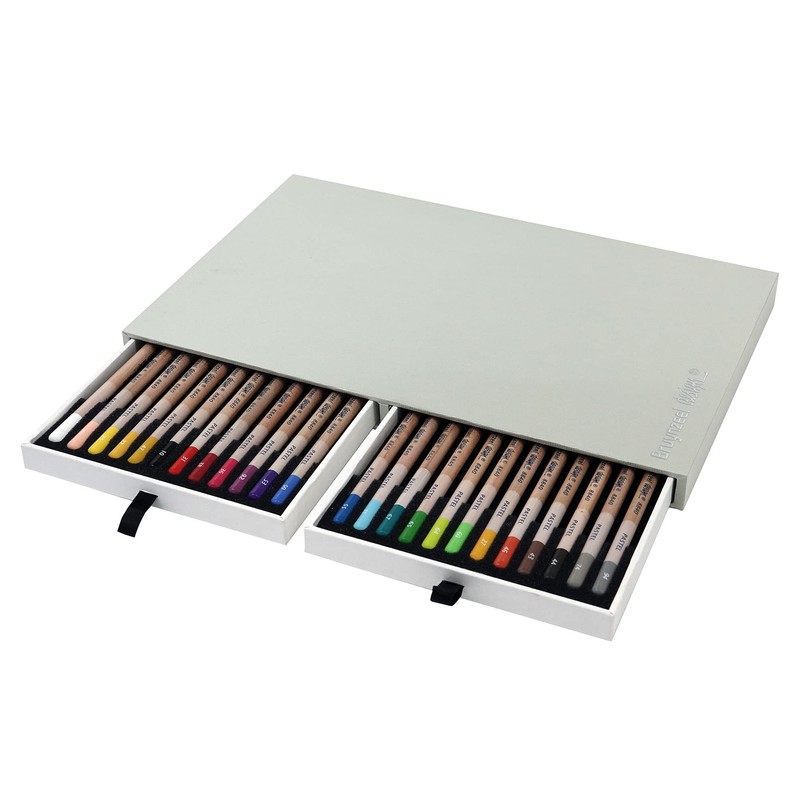 Bruynzeel Design Pastel Pencils 24-Piece Set in Box