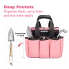 WORKPRO Garden Bag, Garden Tool Tote Storage Bag with 8