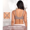SINFLA Bras for Women Wireless Supportive Seamless No Underwire Bras