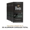 Peet's Coffee, Dark Roast Espresso Capsules, Compatible with Nespresso Original