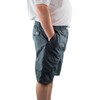 D555 Duke Mens Nick Big Tall Cargo Shorts - Darkgrey