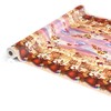 ANRO Oilcloth Tablecloth Oilcloth Tablecloth Christmas Red Christmas Round 120