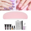 LED Nail Lamp Gel Set Professional DIY Fast Drying Nail
