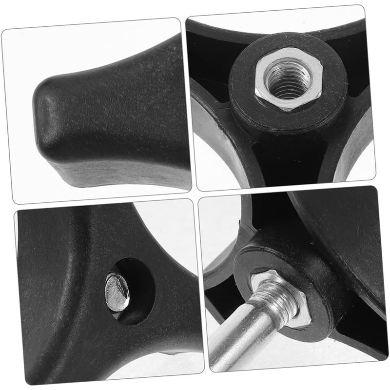 Perno de Tuerca de Perilla de Manija Triangular para Cortacésped,