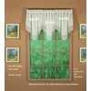 Today's Curtain Emelia Original Voile Ascot 25", Ecru, 40" W