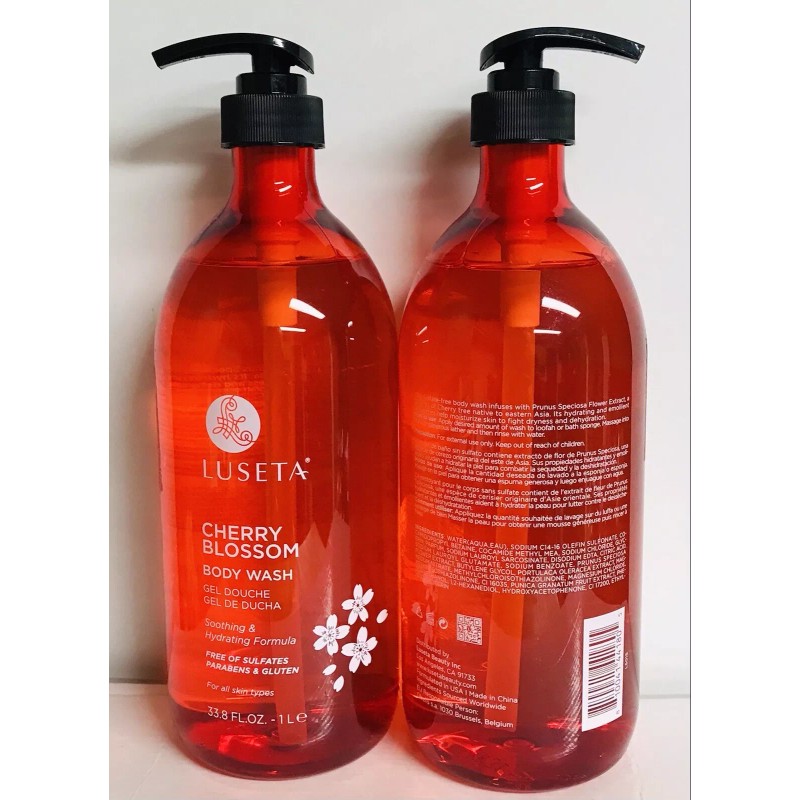 Luseta 2-Pack Luseta ~ Cherry Blossom Hydrating & Soothing Body