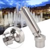 1" DN25 Display Frothy Foam Jet Fountain Nozzle Stainless Steel