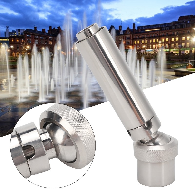1" DN25 Display Frothy Foam Jet Fountain Nozzle Stainless Steel