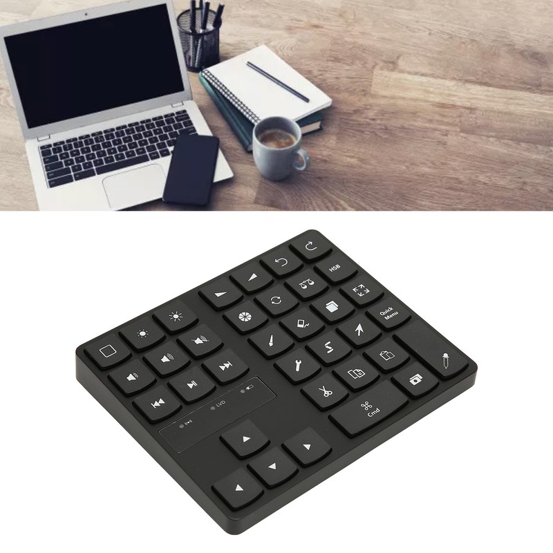 35 Keys Numeric Keypad Stable Connection Driver Free Bluetooth Connection