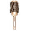Jumbo Heated Roller Brush for C-Curl Root Volume and Bangs Boar Bristle